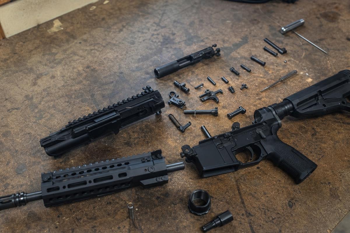 AR-15 parts breakdown guide for beginners