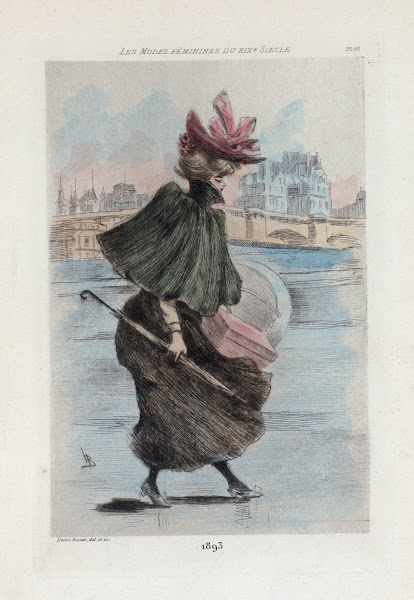 1893 Womens fashion in nineteenth century Paris 1902