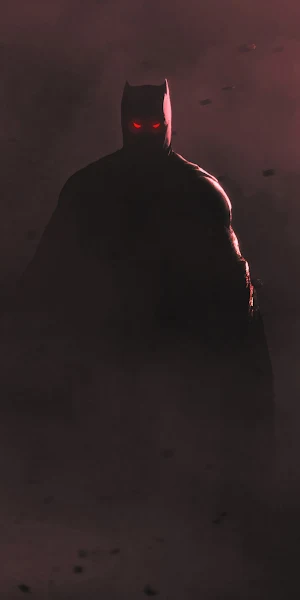 Batman, Dc, Superhero, Dark, Redeyes 4K Wallpaper Background