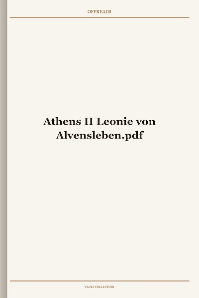 Athens II Leonie von Alvensleben