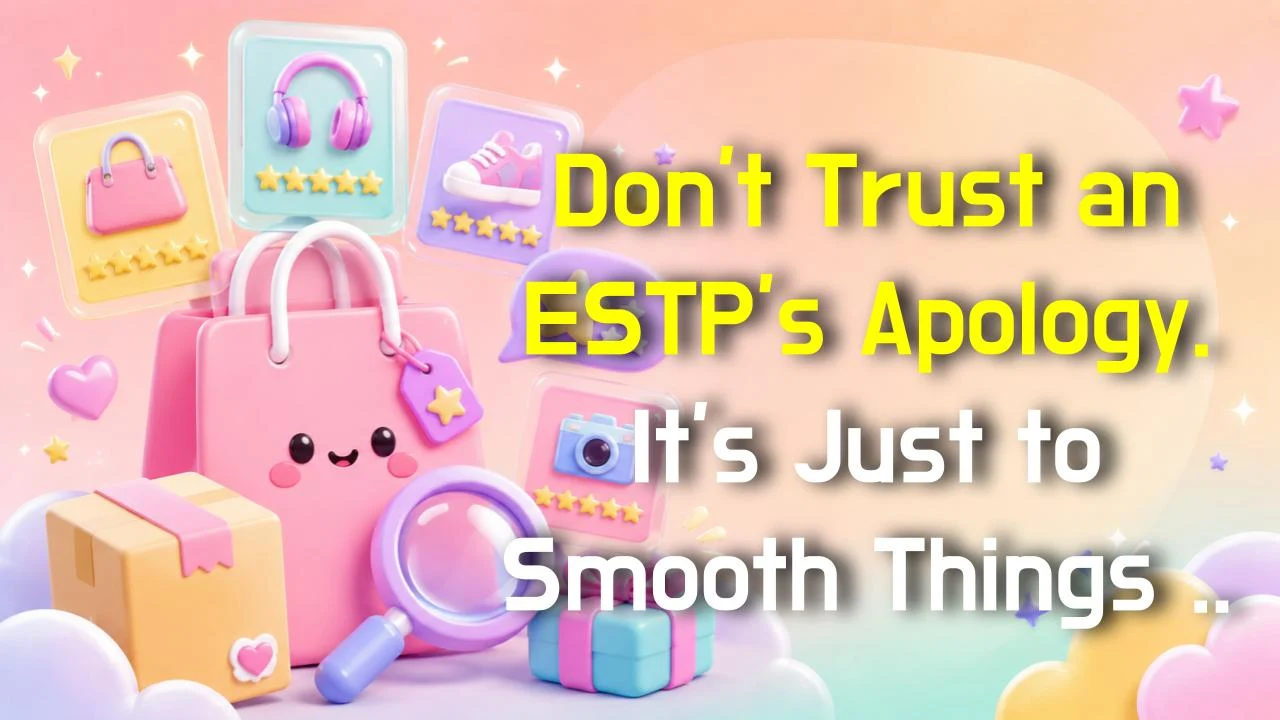 Don't Trust an ESTP's Apology. It's Just to Smooth Things Over