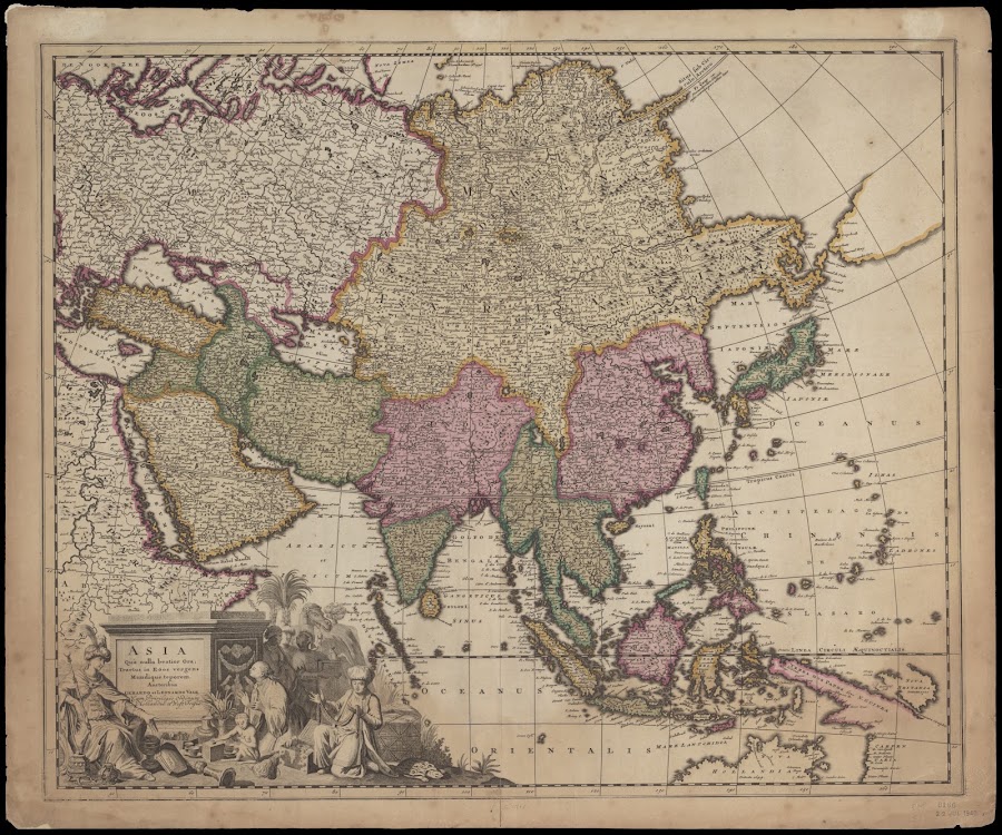 1710_Asia : qua nulla beatior ora ; tractus in eoos vergens mundique teporem