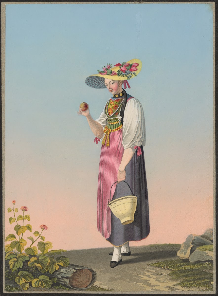 Marie Schlatter De Buchs au Canton dUnterwald 1825 1830