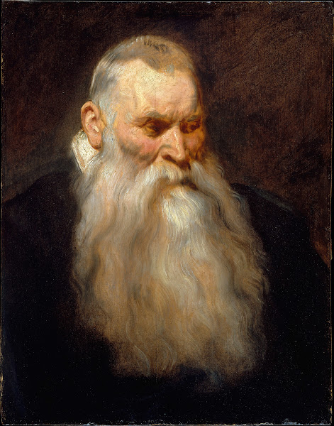 Study Head of an Old Man with a White Beard ca 161720