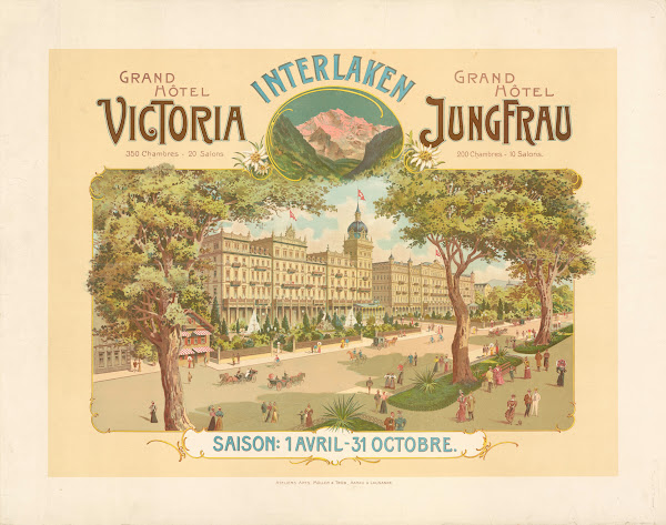 Interlaken GrandhôTel Victoria Et GrandhôTel Jungfrau 1900