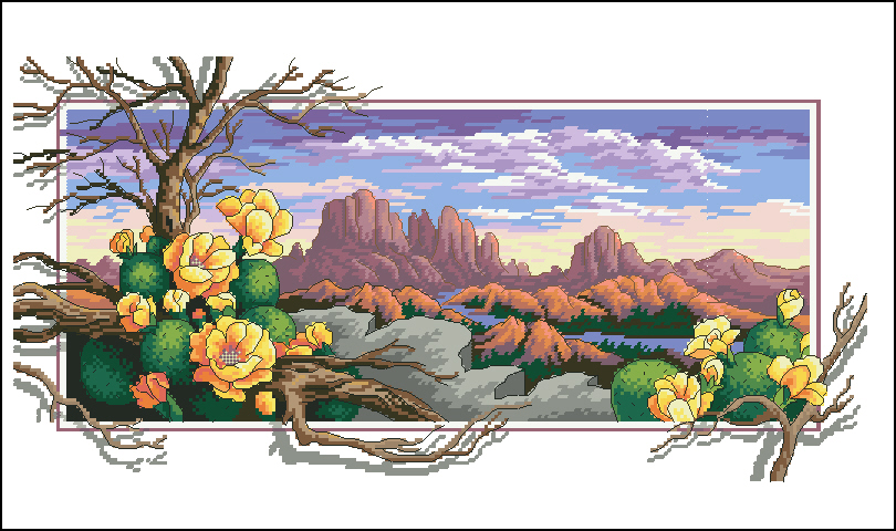 DIM13660 Southwestern Panorama