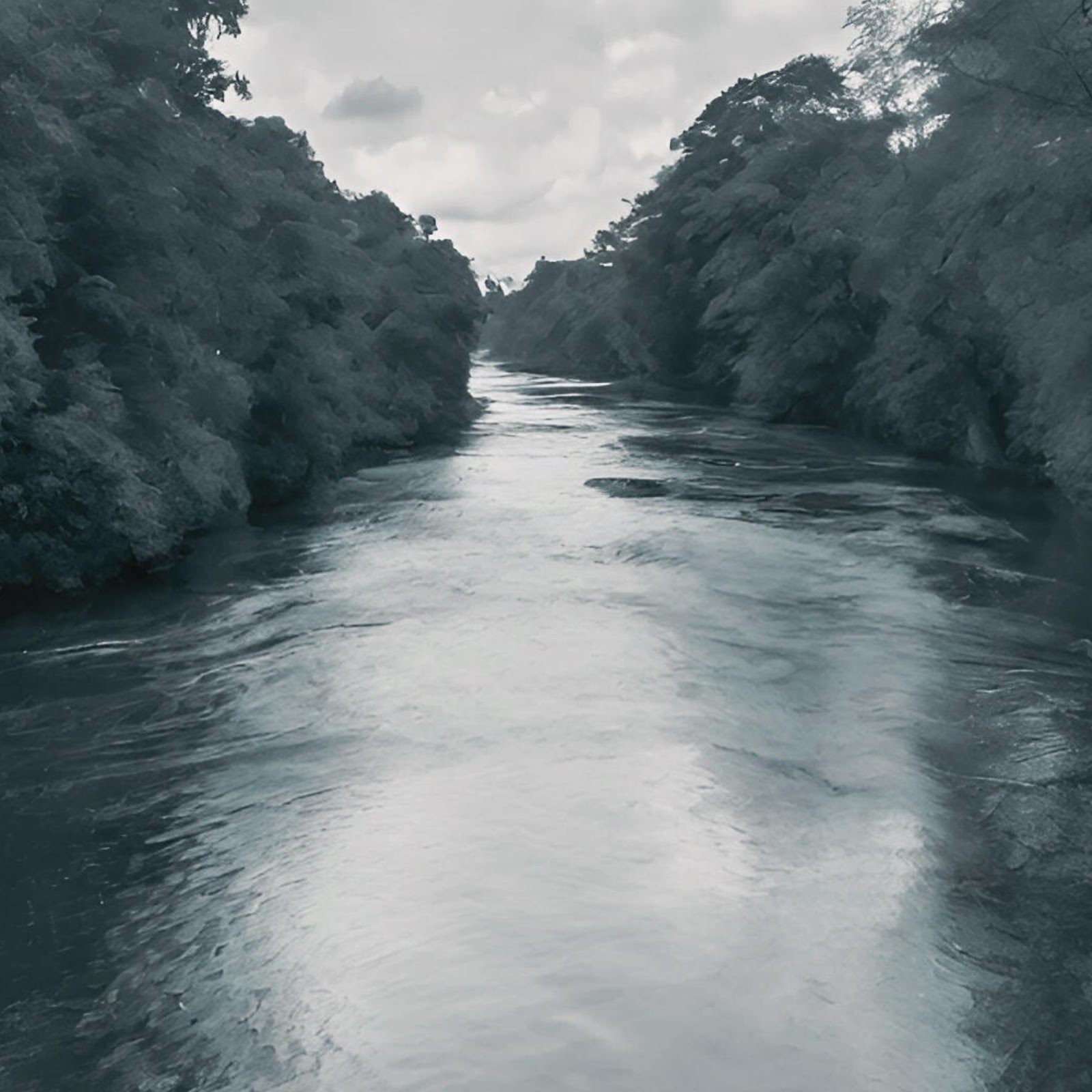 Download Yellow Boat On Quiet River 2K iPhone