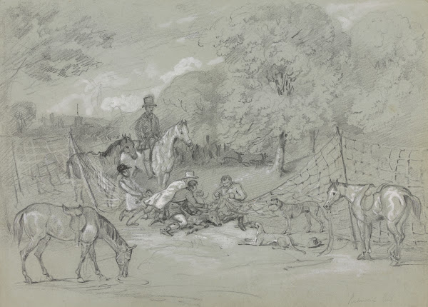 Netting Deer in Richmond Park