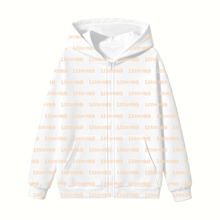 AOP PTB Kids Zip Up Hoodie