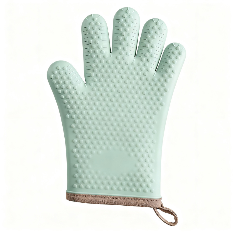 Silikon-Ofenhandschuhe, rutschfest, verschiedene Stärken