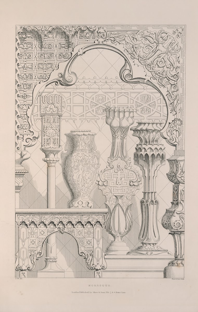 Rudiments Of Curvilinear Design Pl21 1839