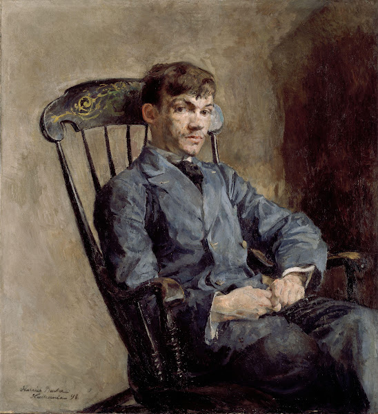 Portrait of the Composer Johan Backer Lunde 1896