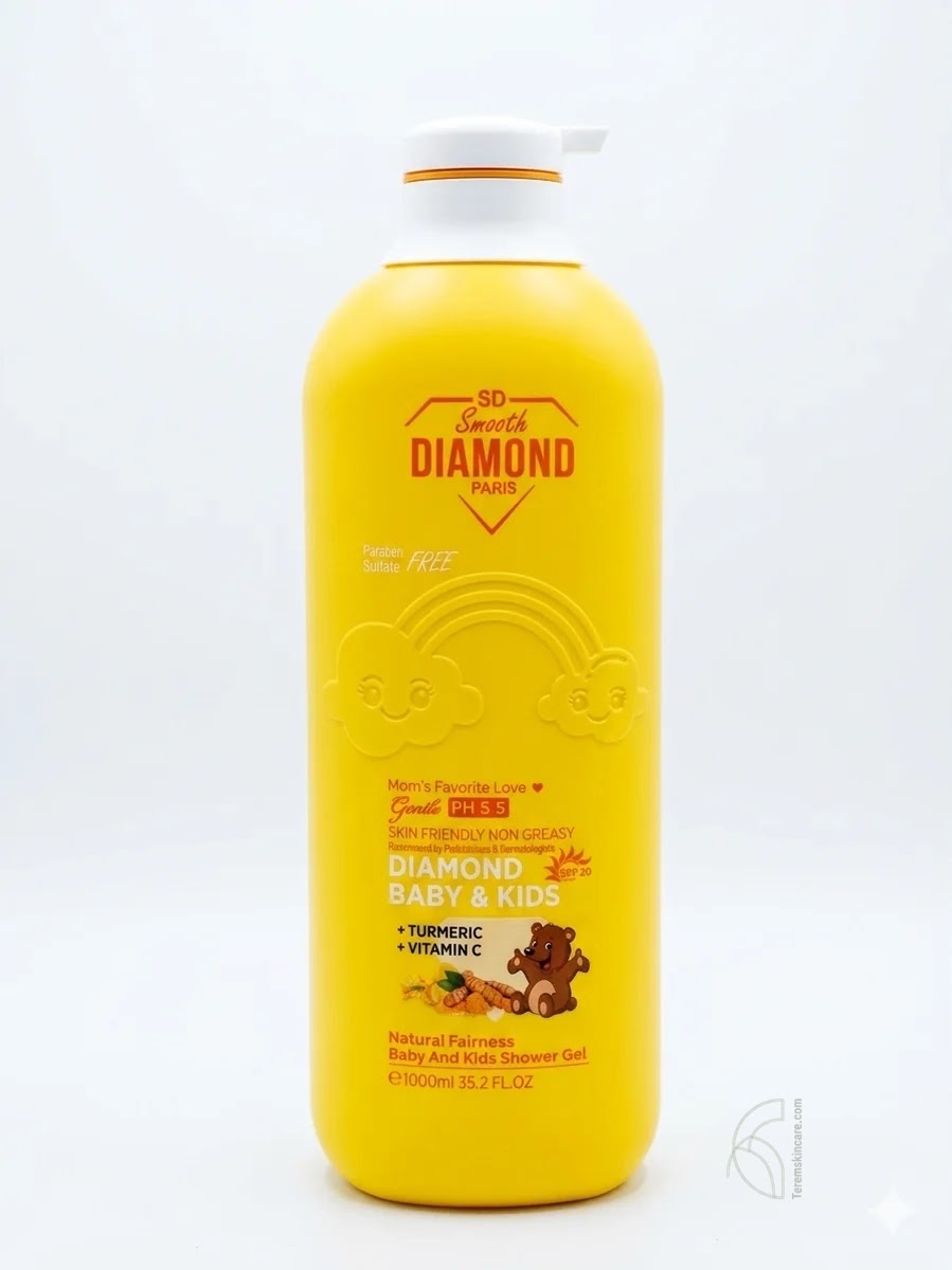 Smooth Diamond Natural Fairness Baby and Kids Shower Gel