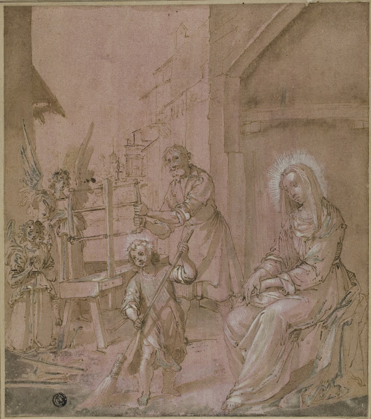 Holy Family in Josephs Carpentry Shop