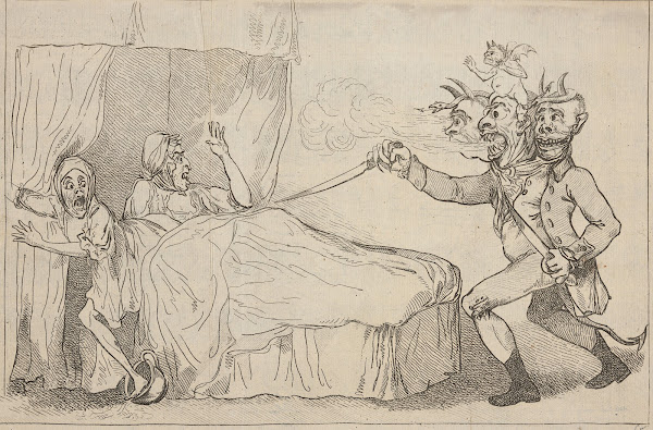 Old maids dreaming of the monster 1790