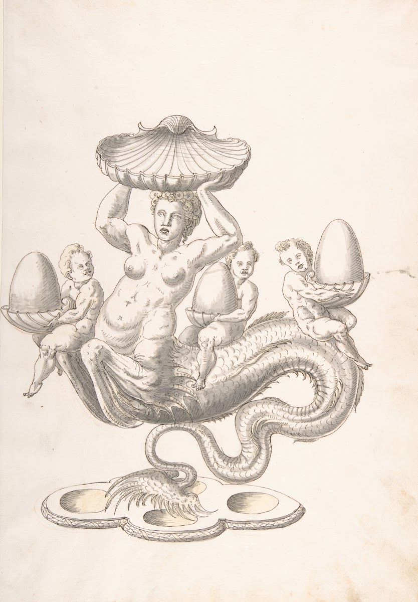 Design for Serving Piece 16th century