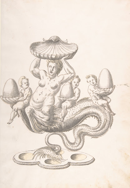 Design for Serving Piece 16th century
