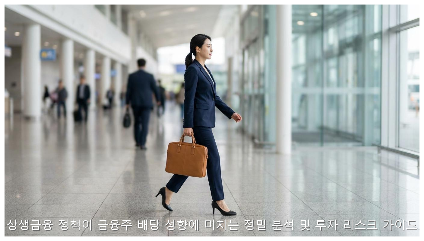 상생금융 정책이 금융주 배당 성향에 미치는 정밀 분석 및 투자 리스크 가이드 핵심 안내 및 분석 인포그래픽 (5)