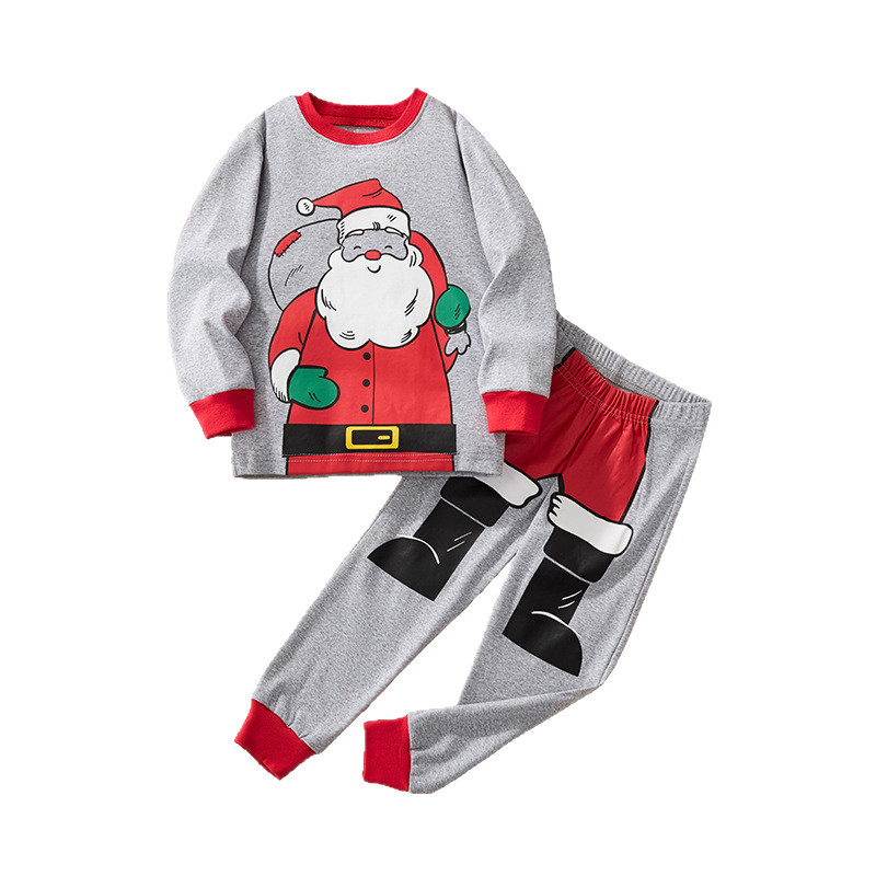 Kinder-Hausanzug, Langarm, Weihnachts-Design