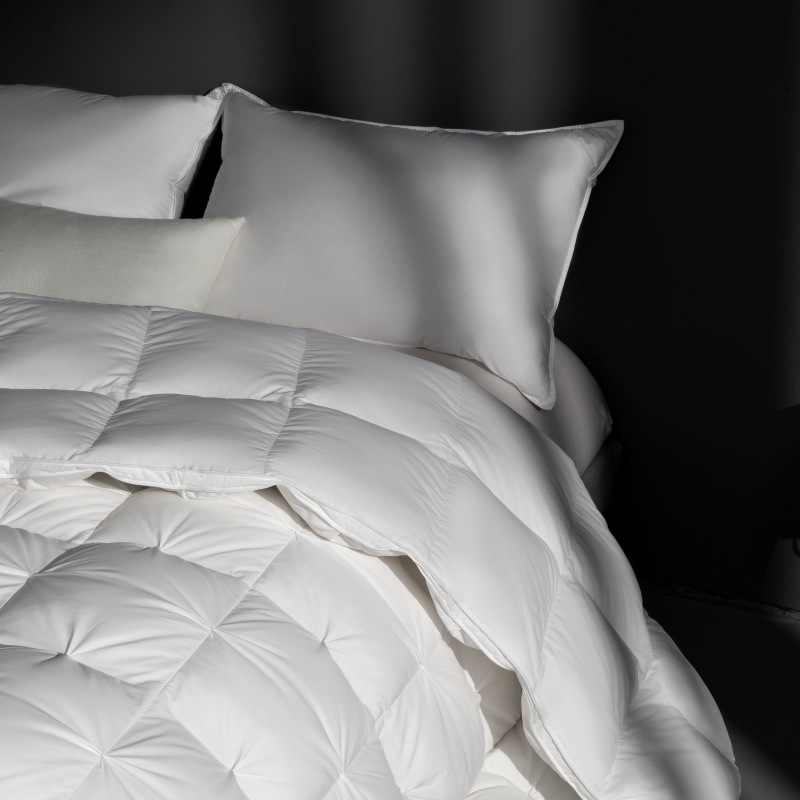 Gänsedaunenbett, 95% Weiße Gänsedaunen, Winterbett