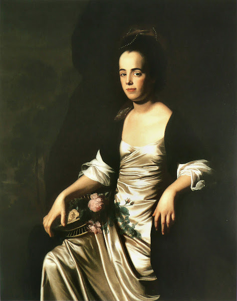 Portrait of Mrs John Stevens Judith Sargent later Mrs John Murray 1770 1772