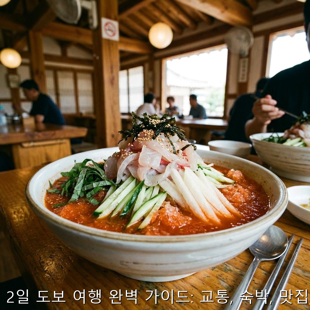 절대 후회 안 할! 묵호 현지인만 아는 '진짜배기' 맛집 TOP3