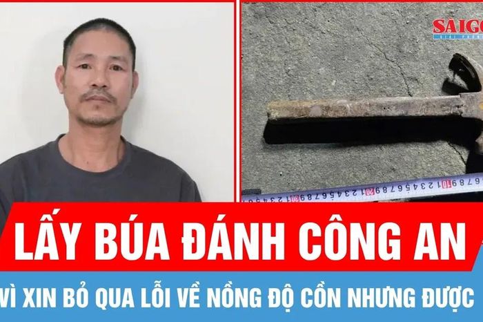 Khởi tố đối tượng dùng búa chống người thi hành công vụ - Báo Sài Gòn Giải Phóng