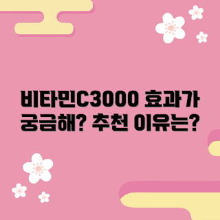 비타민C3000 정보, 비타민C 효과, 겨울 면역 강화, 건강보조식품 추천, 2023 보양식