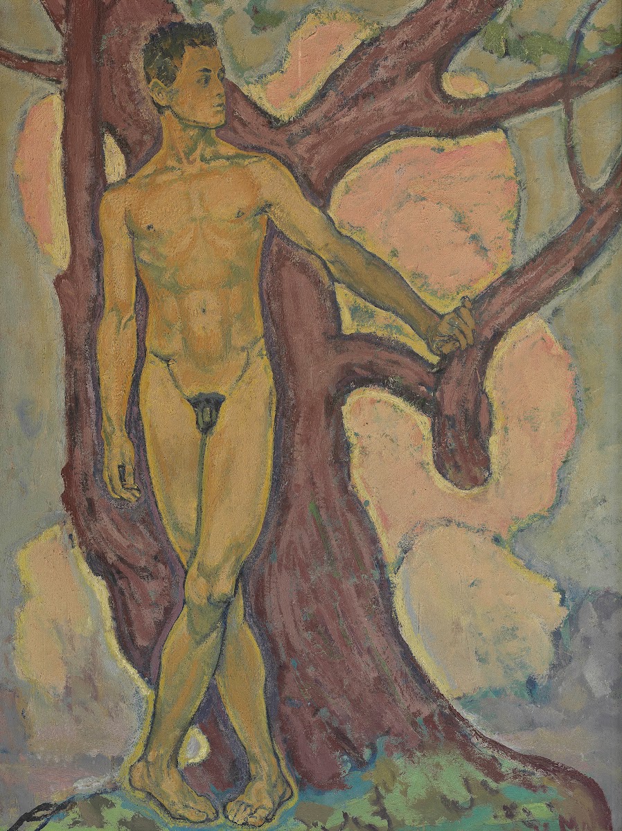 Allegorie Jüngling around 1914