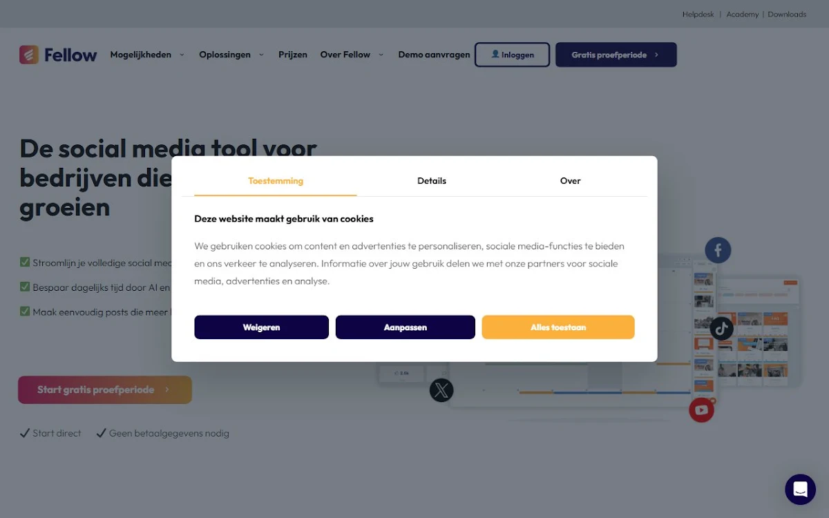 Captura de fellowtool.nl