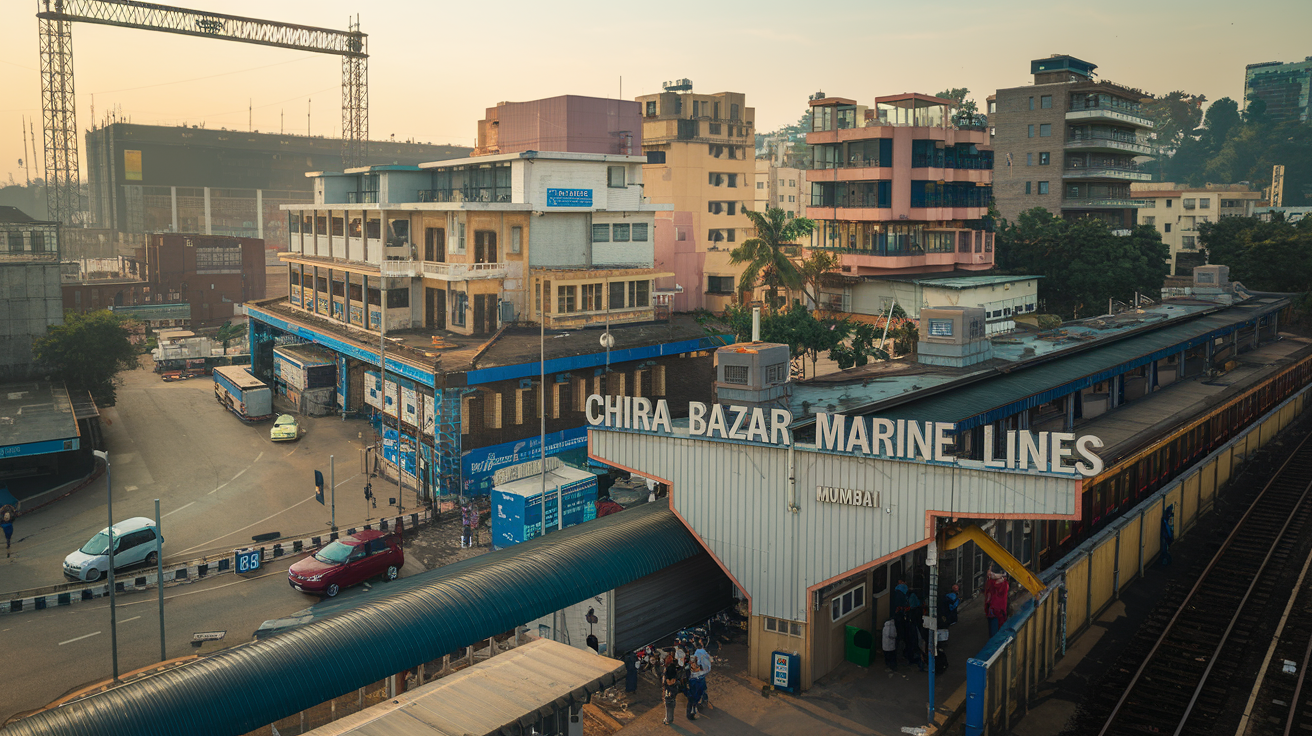 How to Go Chira Bazar Marine Lines from Byculla – Travel Guide
