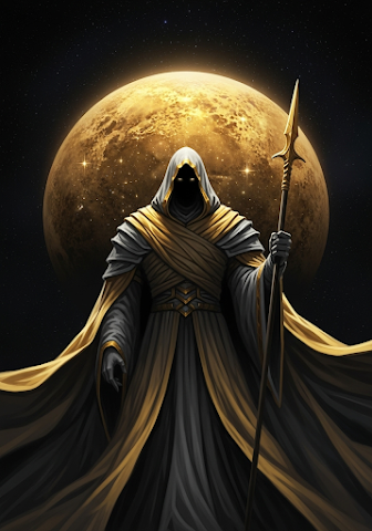 Golden Lunar Sentinel