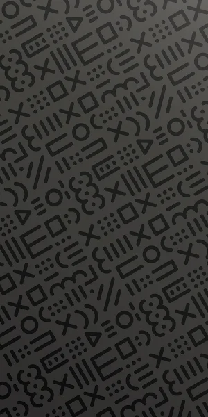 Dark Abstract Geometric Doodle Pattern 2K iPhone Wallpaper Background