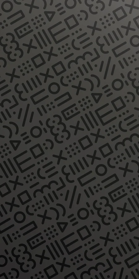 Dark Abstract Geometric Doodle Pattern 2K iPhone Phone Wallpaper