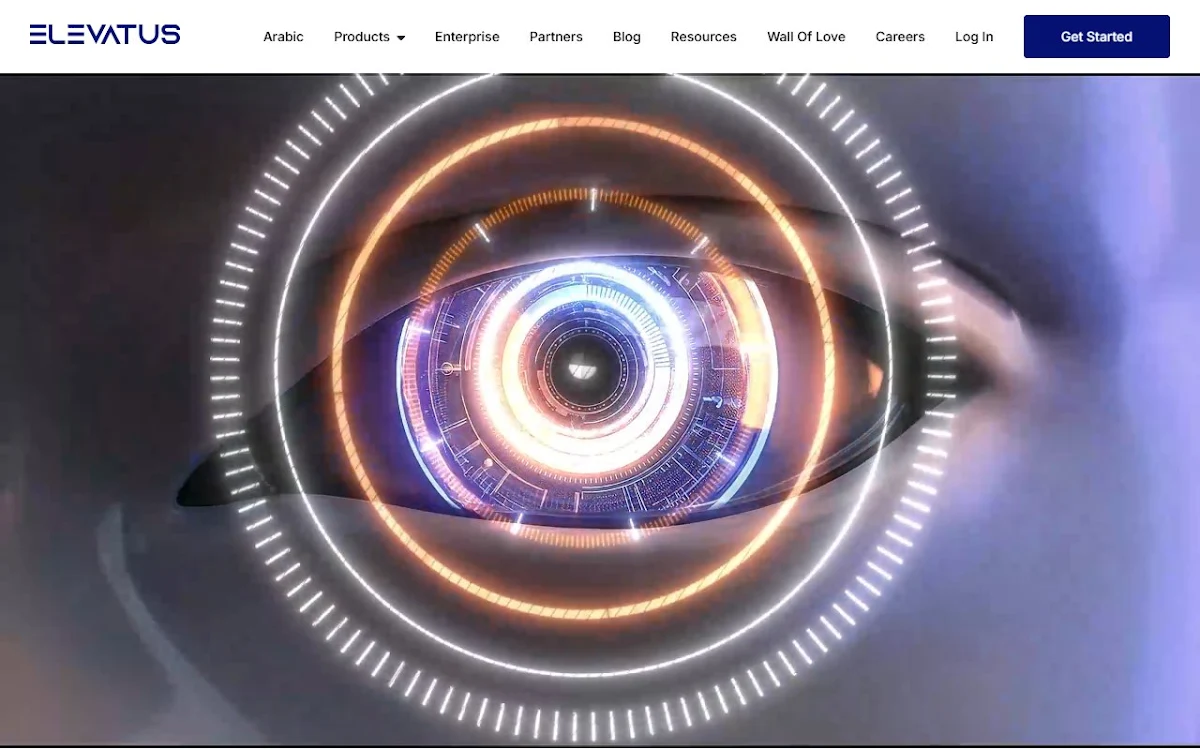 Captura de elevatus.io
