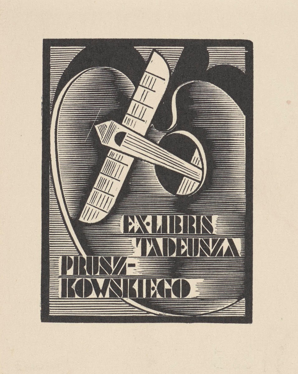 Ex libris Tadeusza Pruszkowskiego 1932