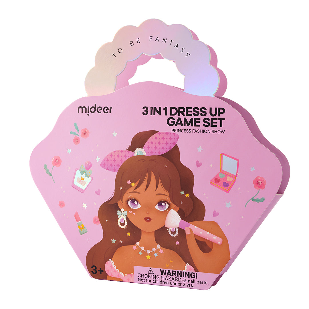 mideer 3-in-1 Dress Up Game Set - Princess Fashion Show