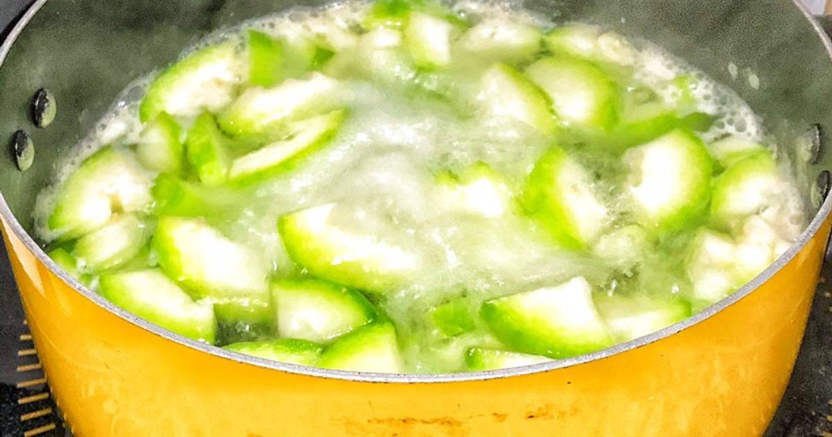 Canh Bí Xanh Nấu Suông