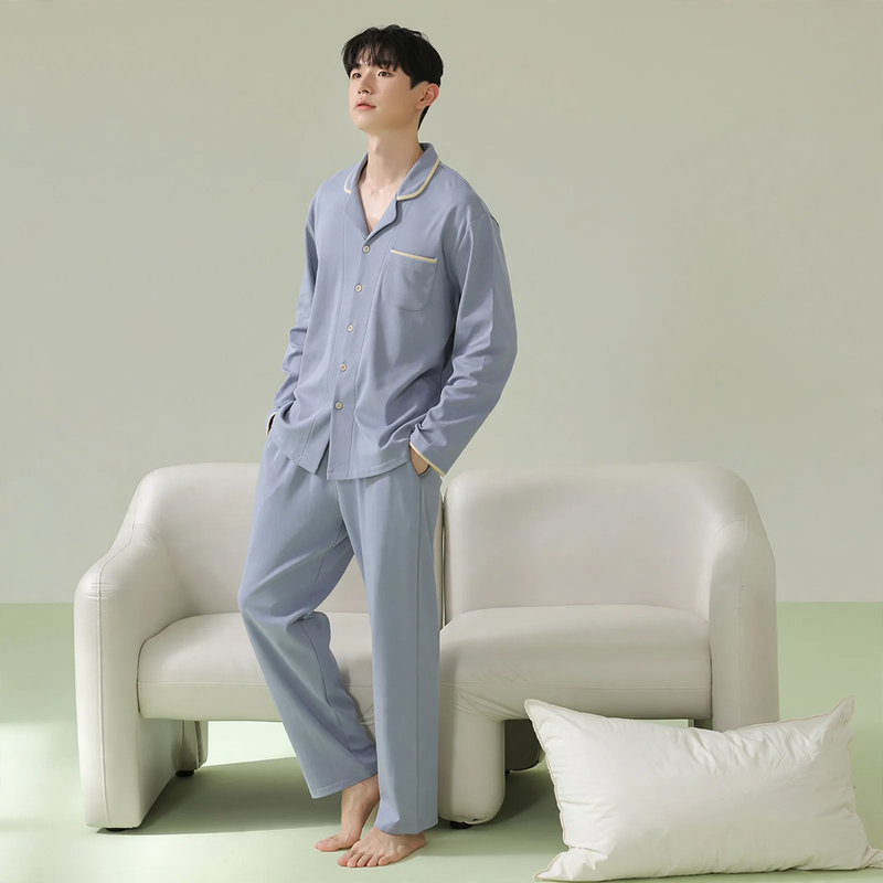 Cotton pajamas, antibacterial, for men and women
