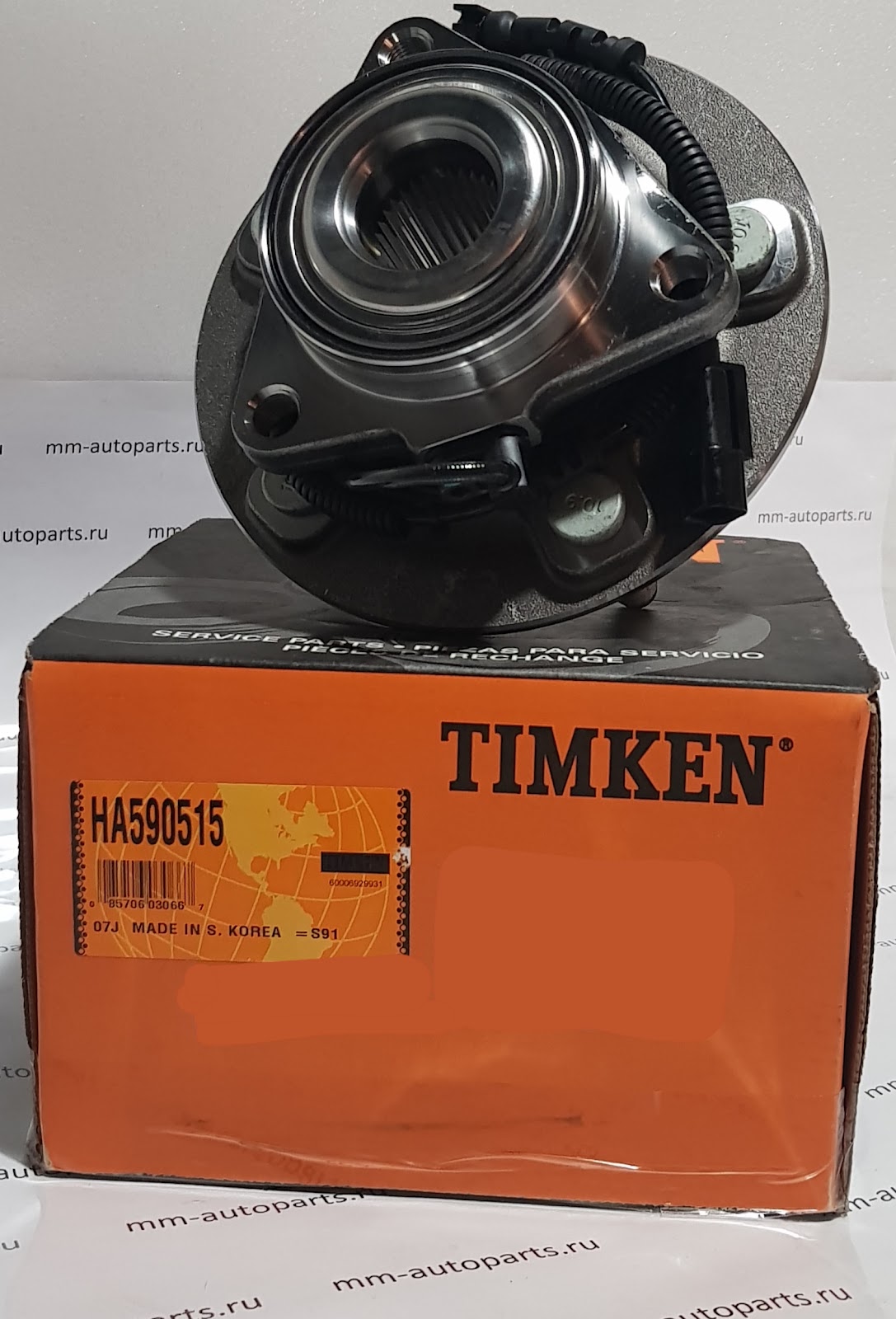 Ступица переднего колеса в сборе TIMKEN #HA590515 для 12-18 RAM 1500  