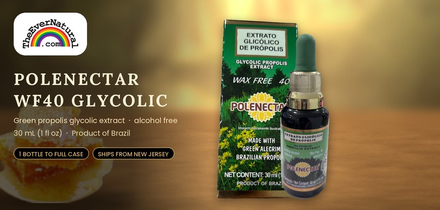 Polenectar WF40 Glycolic, box and bottle
