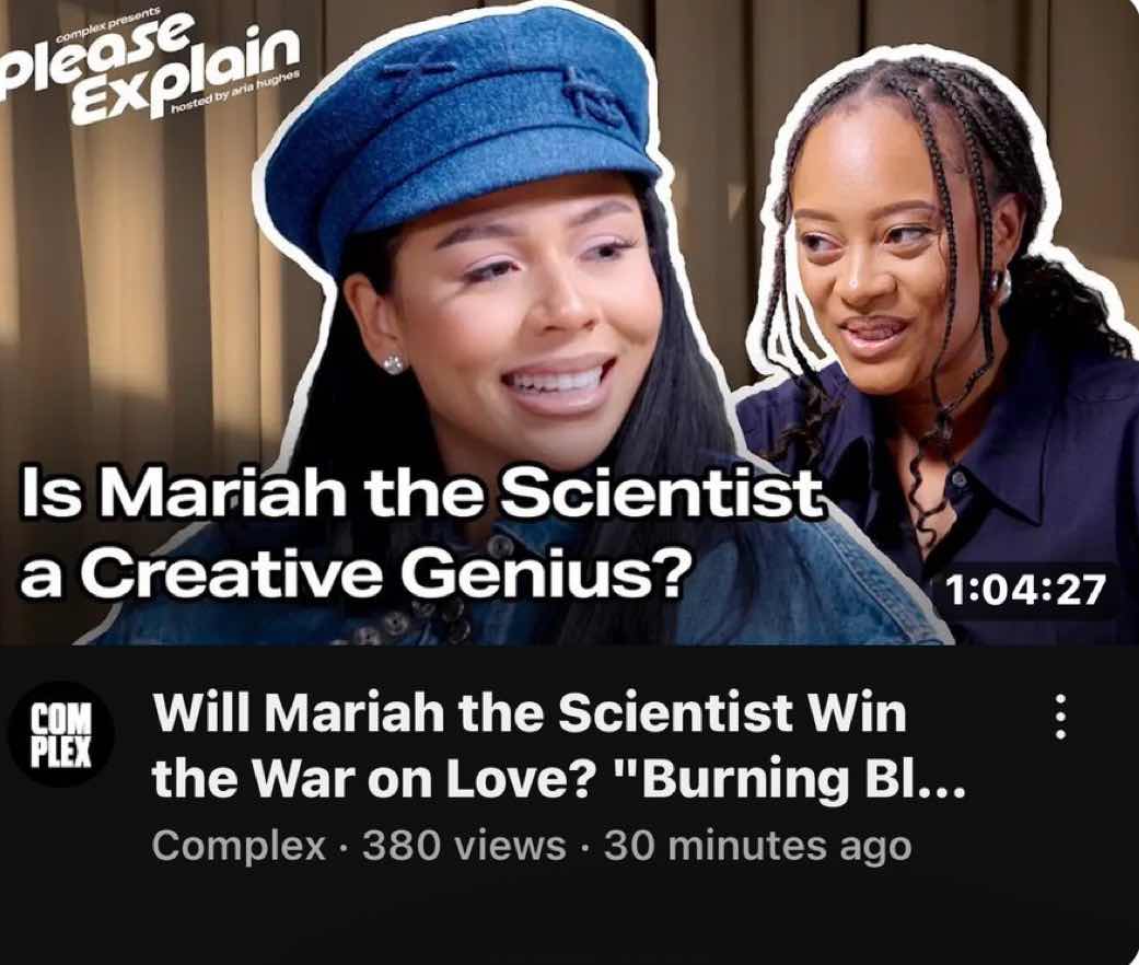 Will Mariah The Scientist Win the War on Love? | “Burning Blue” Explained | PLEASE EXPLAIN 