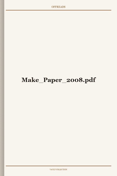 Make Paper 2008