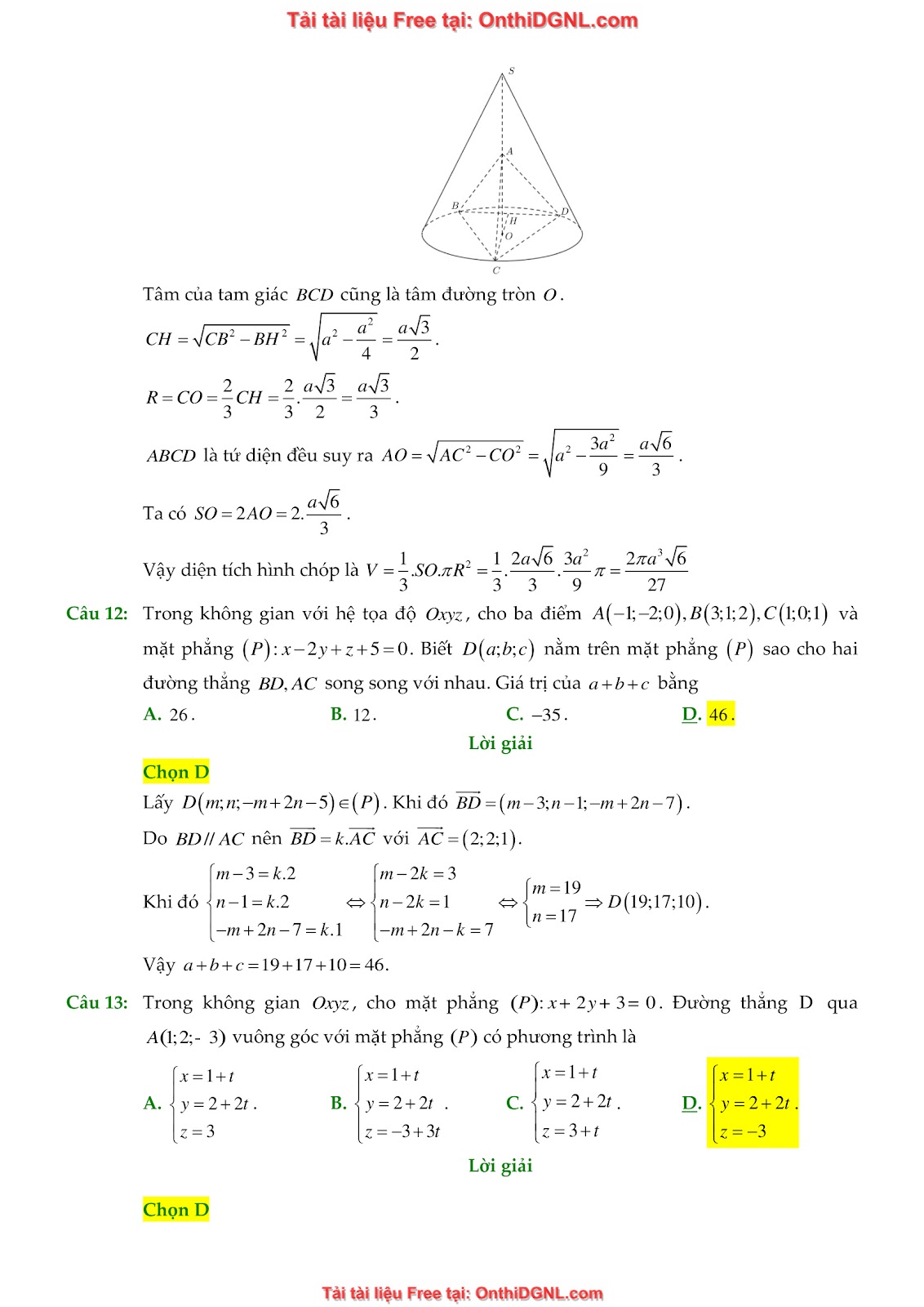 16 Đề ôn DGNL Sư Phạm HN môn toán - có đáp án
