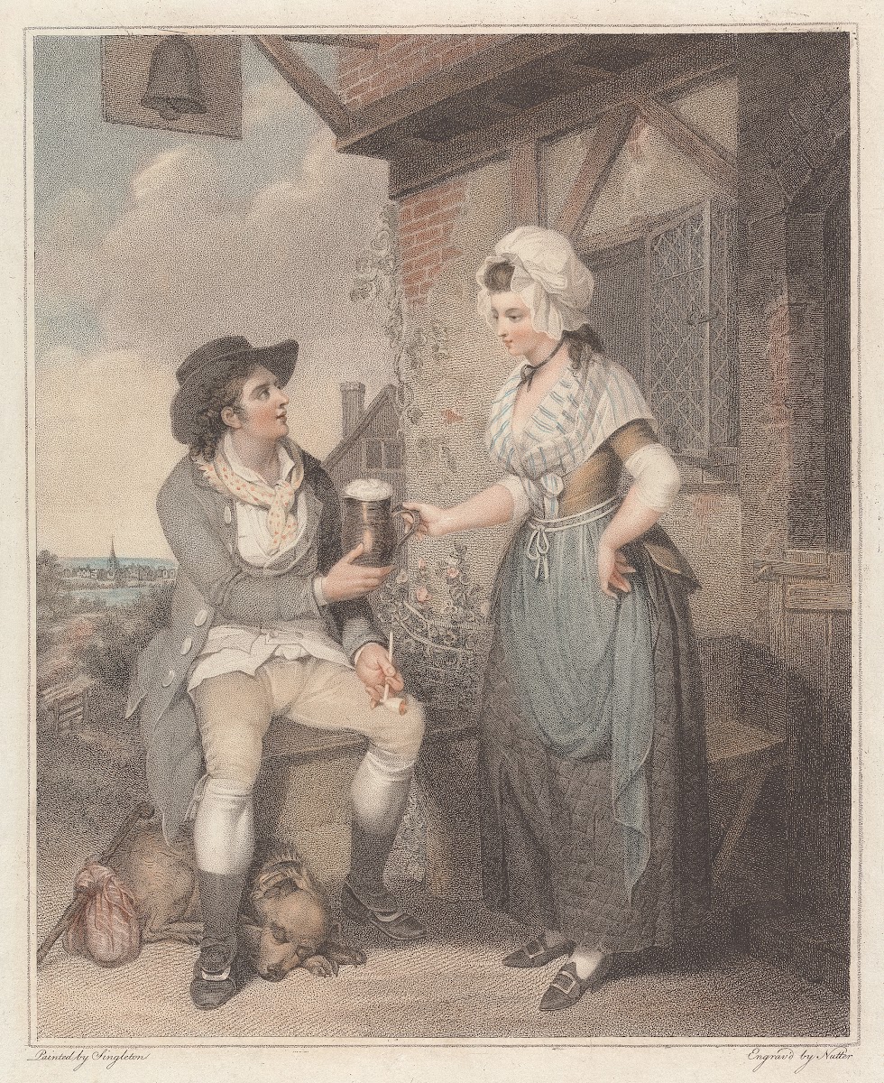 The Ale House Door Come my Dear Ill pledge you 1790