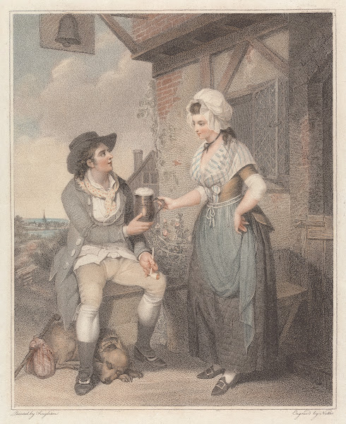 The Ale House Door Come my Dear Ill pledge you 1790