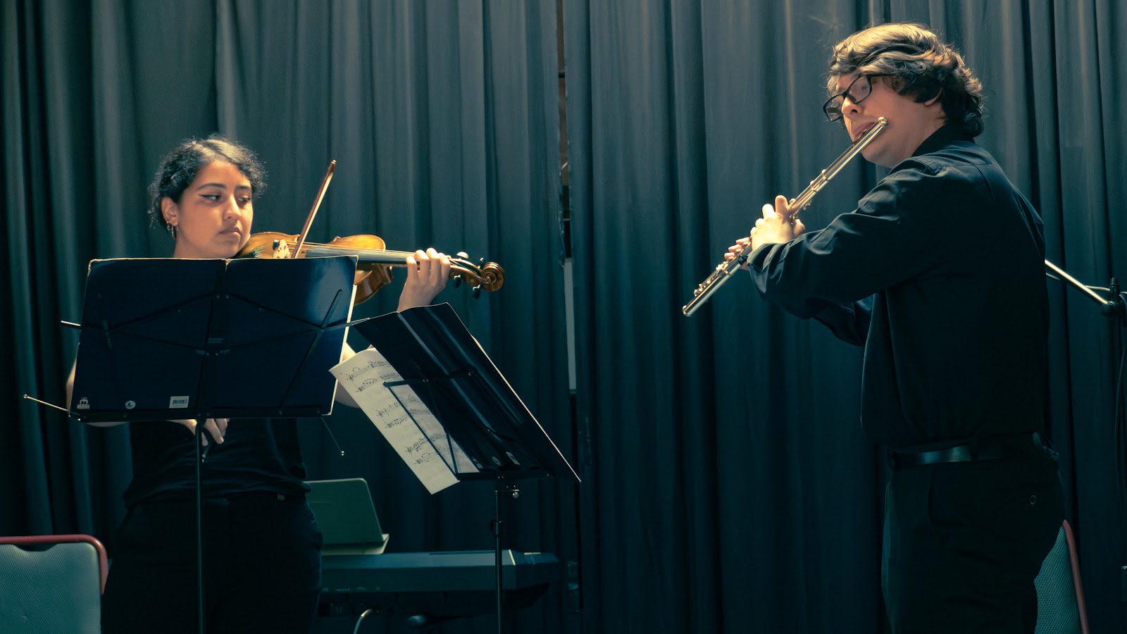 Violista y Flautista Orquesta