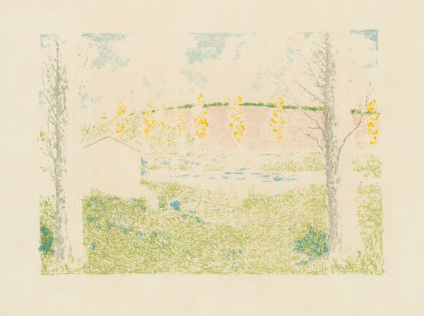 Paysage avec maison 1897