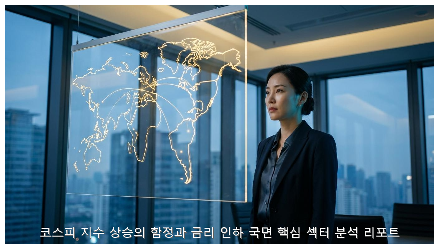코스피 지수 상승의 함정과 금리 인하 국면 핵심 섹터 분석 리포트 핵심 안내 및 분석 인포그래픽 (6)
