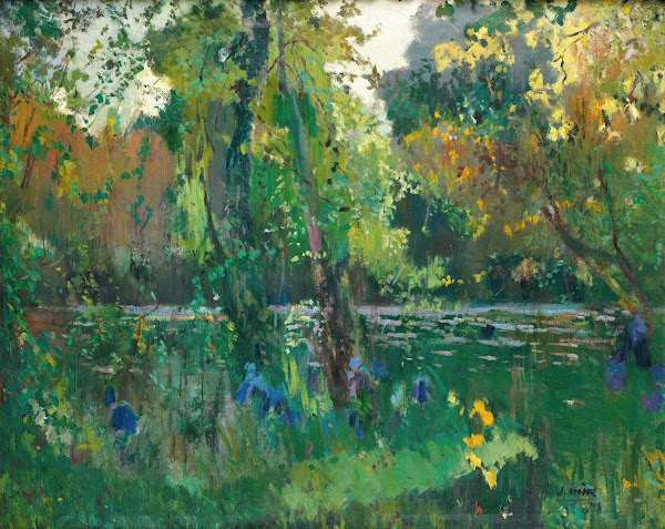 Riverbank In The Forest 1918